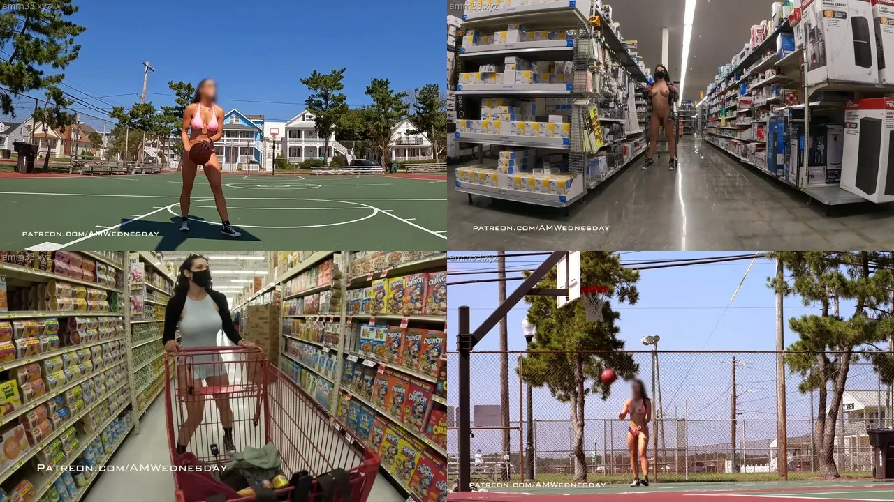露出系健身达人@AMWednesday Patreon订阅作合集 [18V0P_7.25GB]